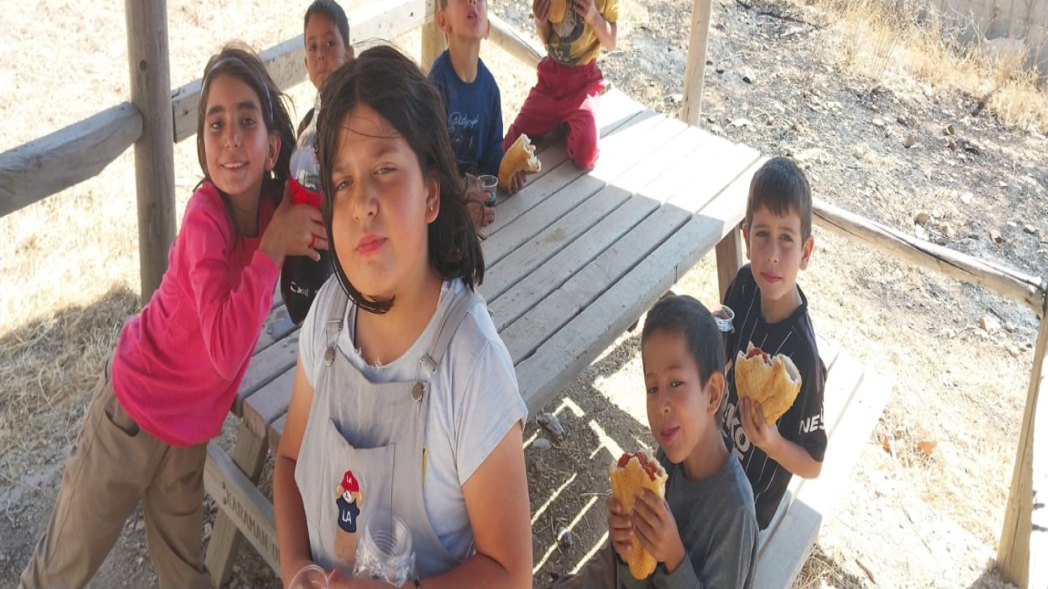 Okulumuzda yaptığımız sucuk ekmek etkinliğimiz.